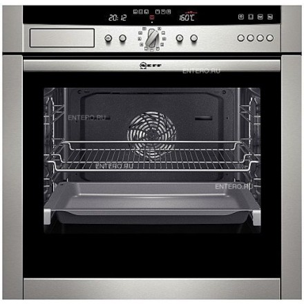 Духовой шкаф  Neff B45C42N3RU, цвет серебристый