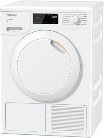 Сушильная машина Miele TEC225WP chrome edition, цвет белый