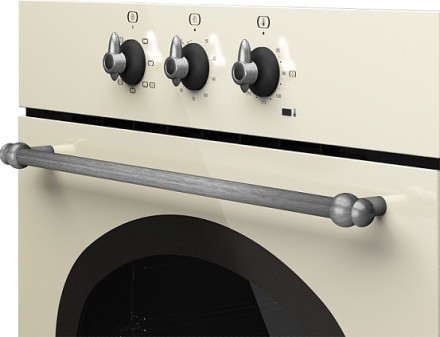 Духовой шкаф Teka HRB 6100 VNS SILVER, цвет ваниль