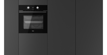 Мультифункциональный духовой шкаф с режимом турбо с функцией готовки на пару/Коллекция Urban Teka HLB 8408 NIGHT RIVER BLACK