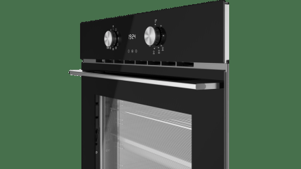 Мультифункциональный духовой шкаф с режимом турбо с функцией готовки на пару/Коллекция Urban Teka HLB 8408 NIGHT RIVER BLACK