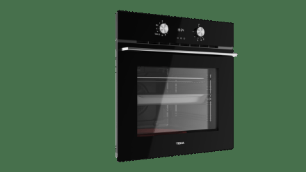 Мультифункциональный духовой шкаф с режимом турбо с функцией готовки на пару/Коллекция Urban Teka HLB 8408 NIGHT RIVER BLACK