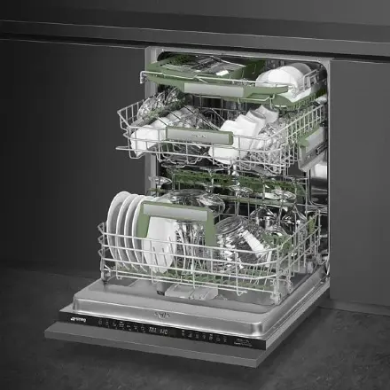 Встраиваемая посудомоечная машина Smeg STL7322BQL