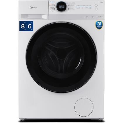 Стиральная машина с функцией сушки Midea MF200D80WBS/W-RU Lunar series