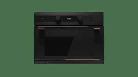 Компактный мультифункциональный духовой шкаф с функциями микроволновой печи и режимом турбо