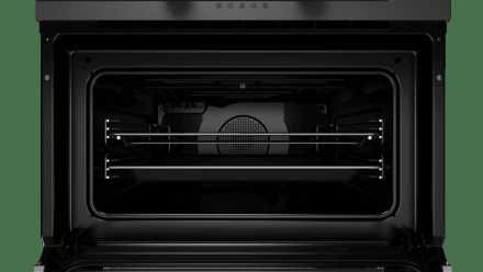 Компактный мультифункциональный духовой шкаф с функциями микроволновой печи и режимом турбо