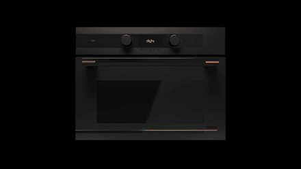 Компактный мультифункциональный духовой шкаф с функциями микроволновой печи и режимом турбо