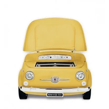 Минибар Smeg Smeg500G желтый