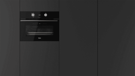 Компактный мультифункциональный духовой шкаф с системой чистки DualClean (пиролиз+HydroClean® PRO) и режимом турбо