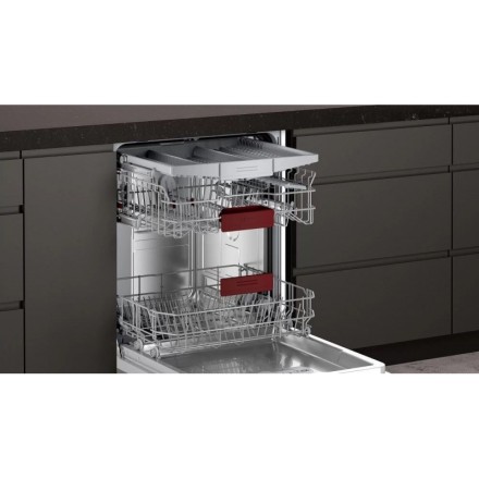 Посудомоечная машина  Neff S177HMX10R, цвет серебристый