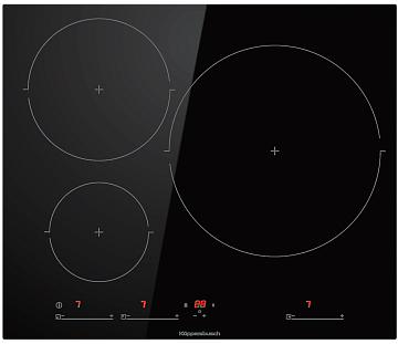 Варочная панель Kuppersbusch KI 6343.0 SR индукционная , цвет черное стекло