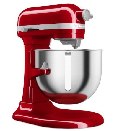 МИКСЕР ПЛАНЕТАРНЫЙ KITCHENAID HEAVY DUTY 5KSM70JPXEER 6,6Л. КРАСНЫЙ
