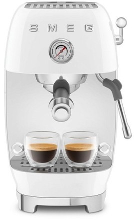 Кофемашина-эспрессо Smeg ECF03WHEU