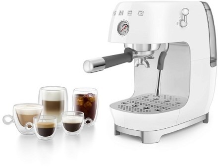 Кофемашина-эспрессо Smeg ECF03WHEU
