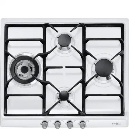 Варочная панель Smeg SR764 газовая, цвет белый