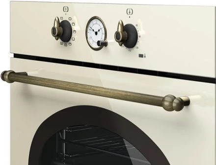 Духовой шкаф Teka HRB 6300 VNB BRASS, цвет ваниль