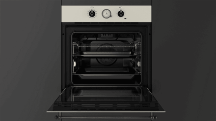 Духовой шкаф Teka HRB 6300 VNB BRASS, цвет ваниль