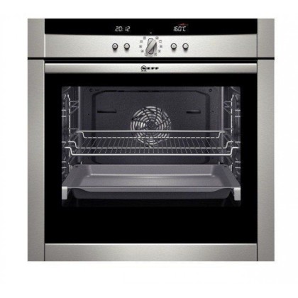 Духовой шкаф  Neff B45E42N3RU, цвет серебристый