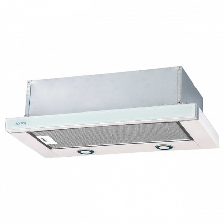 Вытяжка Korting Khp 6617 gw с выдвижным экраном, цвет белый