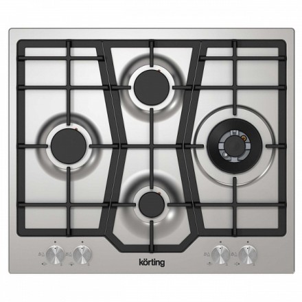 Варочная панель Korting Hg 631 ctx газовая, цвет нержавеющая сталь