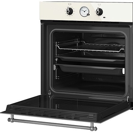 Духовой шкаф Teka HRB 6300 VNS SILVER, цвет ваниль