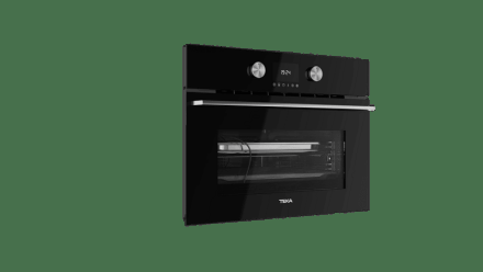 Компактный мультифункциональный духовой шкаф с пароваркой и режимом турбо