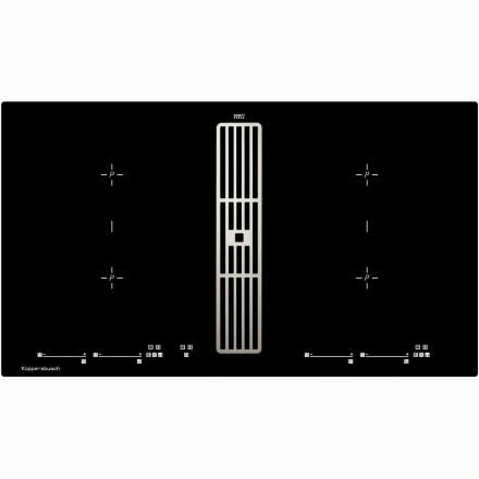 Варочная панель Kuppersbusch KMI 9800.0 SR Stainless Steel индукционная с вытяжкой
