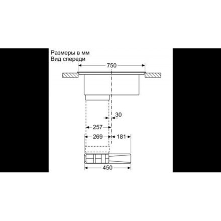 Варочная поверхность Neff T58TL6EN2, цвет чёрный