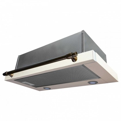 Вытяжка Korting Khp 6617 rb с выдвижным экраном, цвет слоновая кость