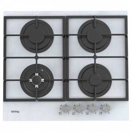Варочная панель Korting Hgg 6722 ctw стеклянная газовая