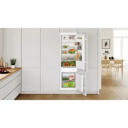 Встраиваемый двухкамерный холодильник Bosch KIV87NS306