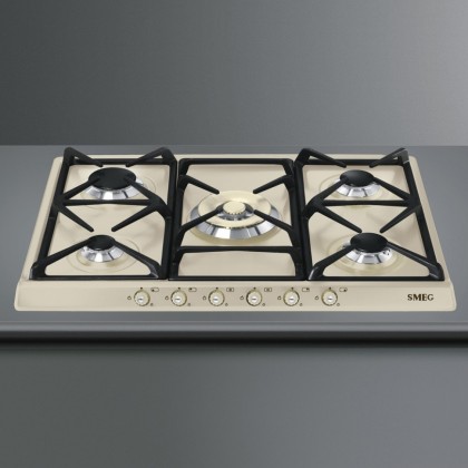 Варочная панель Smeg SR775 газовая, цвет белый