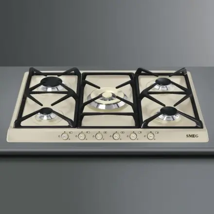 Варочная панель Smeg SR775 газовая, цвет белый