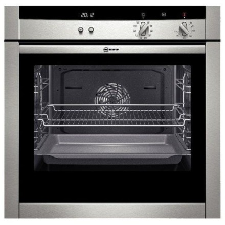 Духовой шкаф  Neff B45M42N3RU, цвет серебристый