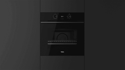 Мультифункциональный духовой шкаф с режимом турбо/ Коллекция Full Black