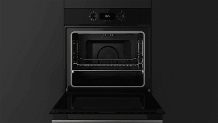 Мультифункциональный духовой шкаф с режимом турбо/ Коллекция Full Black