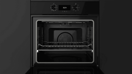 Мультифункциональный духовой шкаф с режимом турбо/ Коллекция Full Black