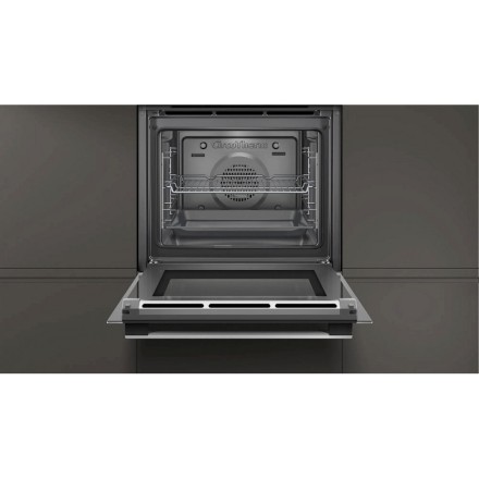 Духовой шкаф  Neff B2CCG6AN0, цвет нержавеющая сталь