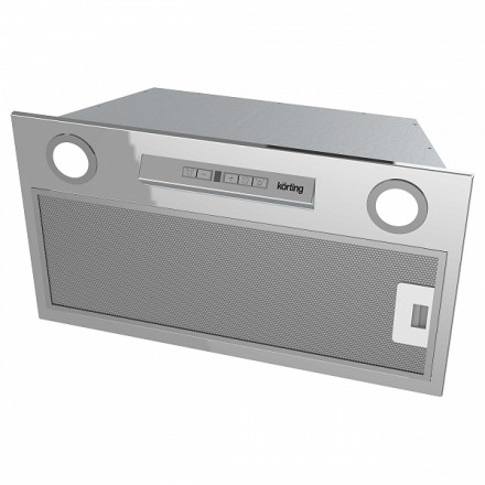 Вытяжка Korting Khi 6755 x полновстраиваемая, цвет нержавеющая сталь