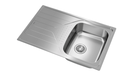 Кухонная мойка Teka UNIVERSE 45 T-XP 1B 1D POLISHED