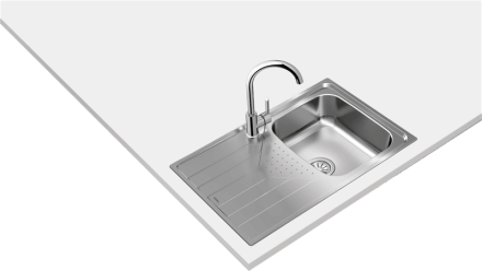 Кухонная мойка Teka UNIVERSE 45 T-XP 1B 1D POLISHED