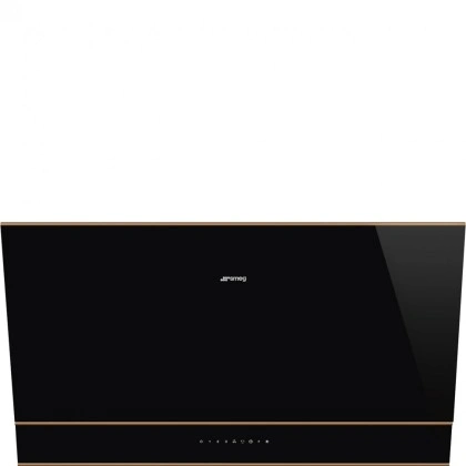 Вытяжка Smeg kv694r настенная , цвет черный
