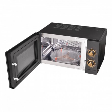 Микроволновая печь Korting Kmo 815 rn отдельностоящая, цвет черный