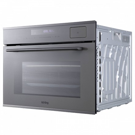 Духовой шкаф c функцией пара Korting Okb 3450 электрический, цвет серый