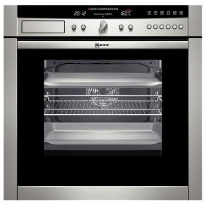 Духовой шкаф  Neff B46C74N3, цвет серебристый