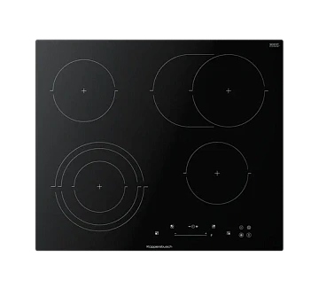 Варочная панель Kuppersbusch KE 6350.0 SR электрическая , цвет черное стекло