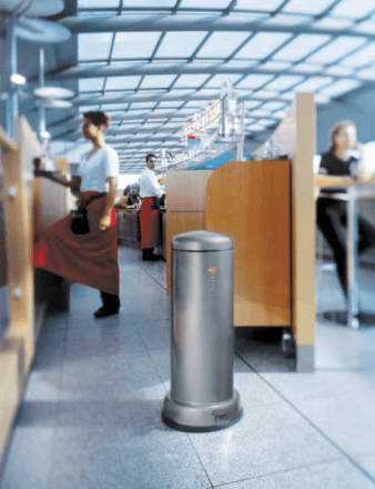 Мусорный контейнер Wesco Big Baseboy Кремовый