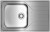 Кухонная мойка Teka UNIVERSE 50 T-XP 1B 1D MAX POLISHED