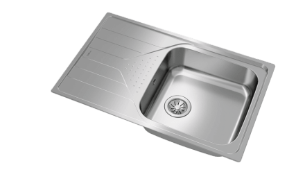Кухонная мойка Teka UNIVERSE 50 T-XP 1B 1D MAX POLISHED