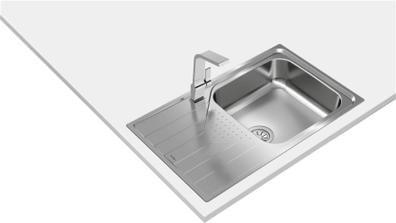 Кухонная мойка Teka UNIVERSE 50 T-XP 1B 1D MAX POLISHED